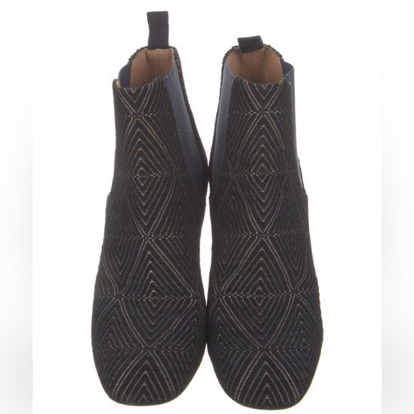 Laurence Dacade Paris Velvet Ankle Boots - Picture 3 of 10